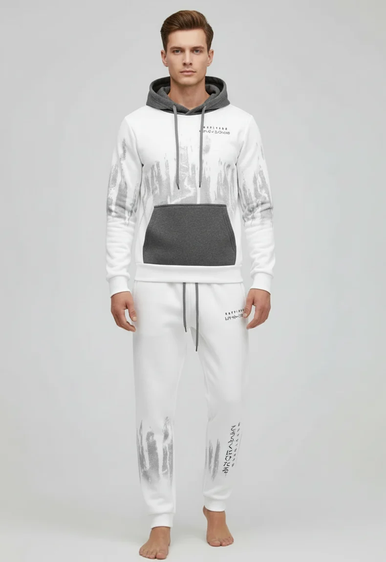 Ugo | Homme Ensemble Survêtement Sweat Capuche Joggers Luxe – Set Luxe 2026