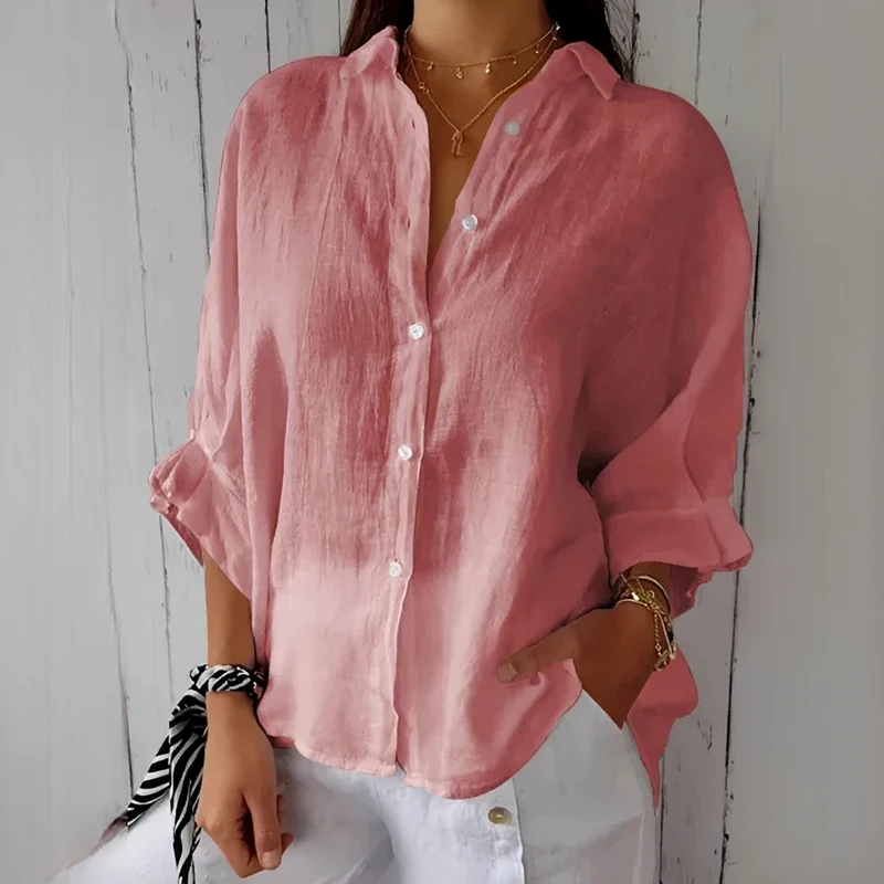 Daniela | Blouse Femme Décontractée Été – Blouse Légère pour Quotidien & Vacances 2026