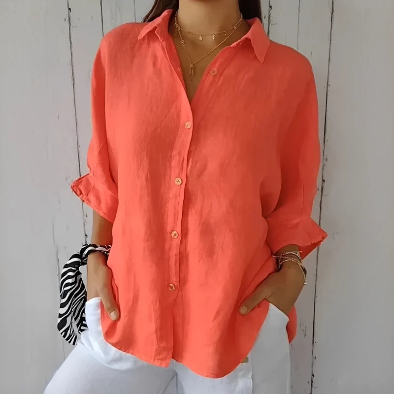 Daniela | Blouse Femme Décontractée Été – Blouse Légère pour Quotidien & Vacances 2026