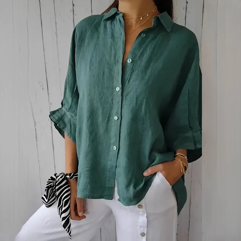 Daniela | Blouse Femme Décontractée Été – Blouse Légère pour Quotidien & Vacances 2026
