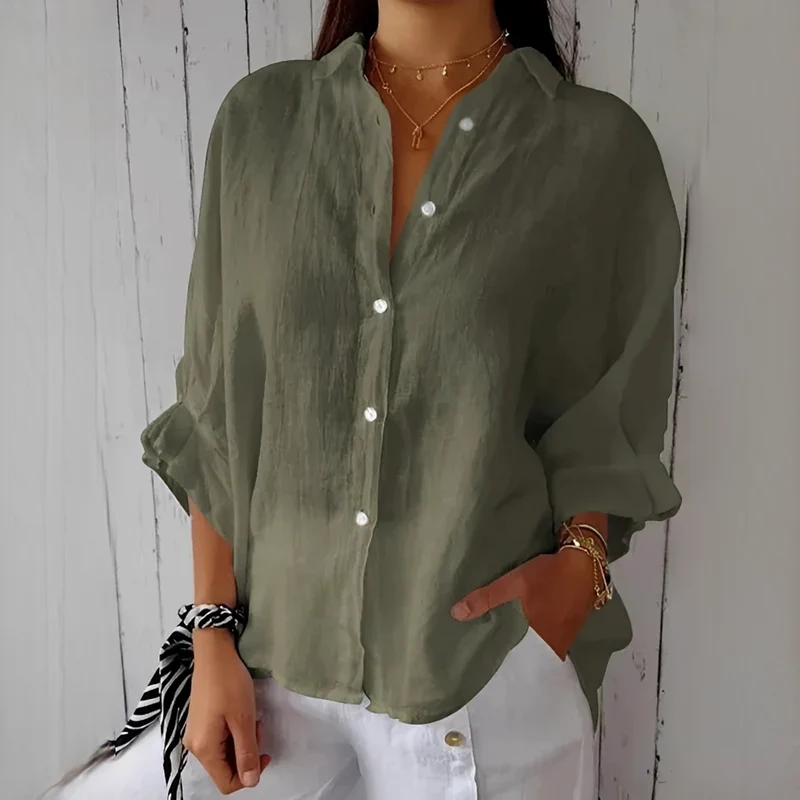 Daniela | Blouse Femme Décontractée Été – Blouse Légère pour Quotidien & Vacances 2026