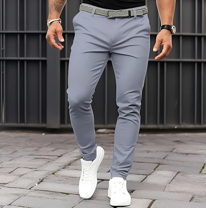 Alessio | Pantalon Homme Élégant Confortable – Pantalon Chino pour Bureau 2026
