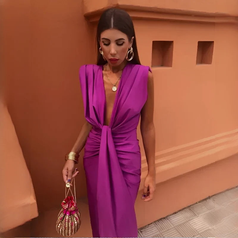 Serafina | Robe Femme Chic Sophistiquée – Robe Élégante pour Mariage & Soirée 2026