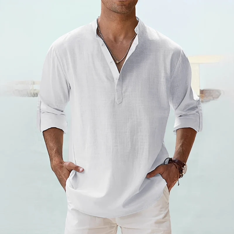 Jasper | Chemise Homme Été Moderne – Chemise Tendance Slim pour Sorties 2026
