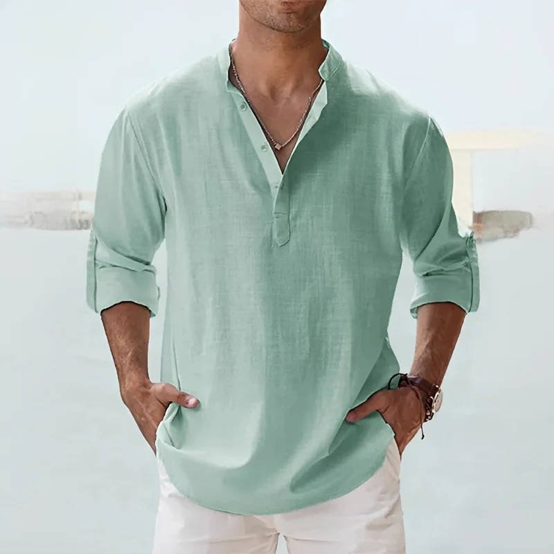 Jasper | Chemise Homme Été Moderne – Chemise Tendance Slim pour Sorties 2026