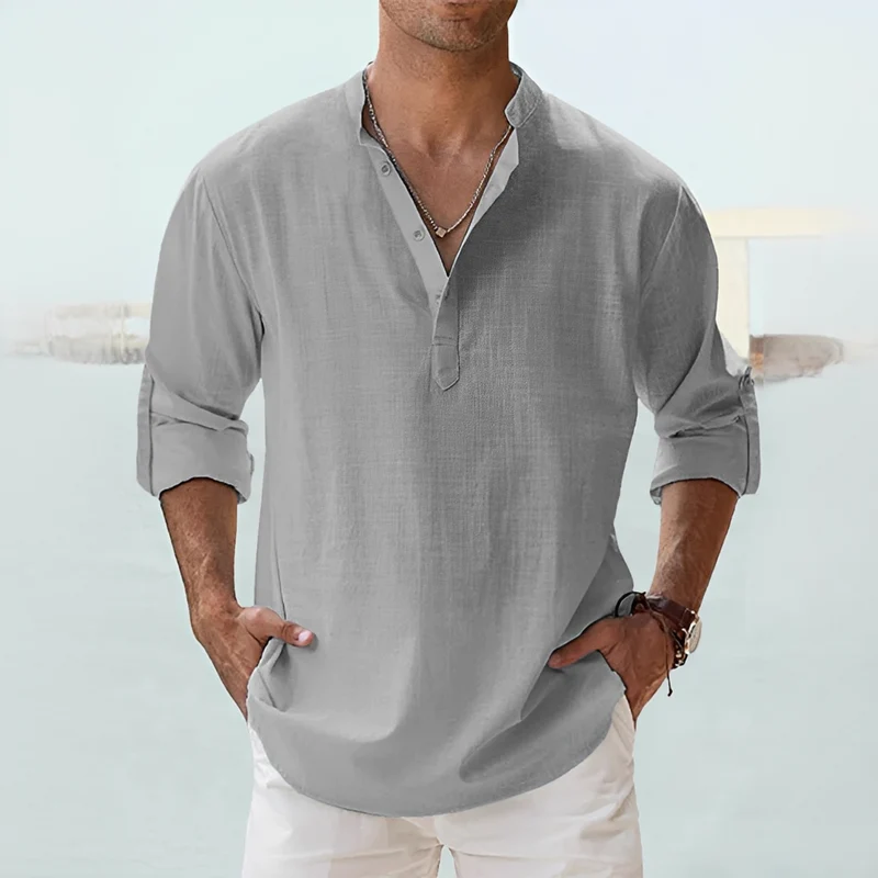 Jasper | Chemise Homme Été Moderne – Chemise Tendance Slim pour Sorties 2026