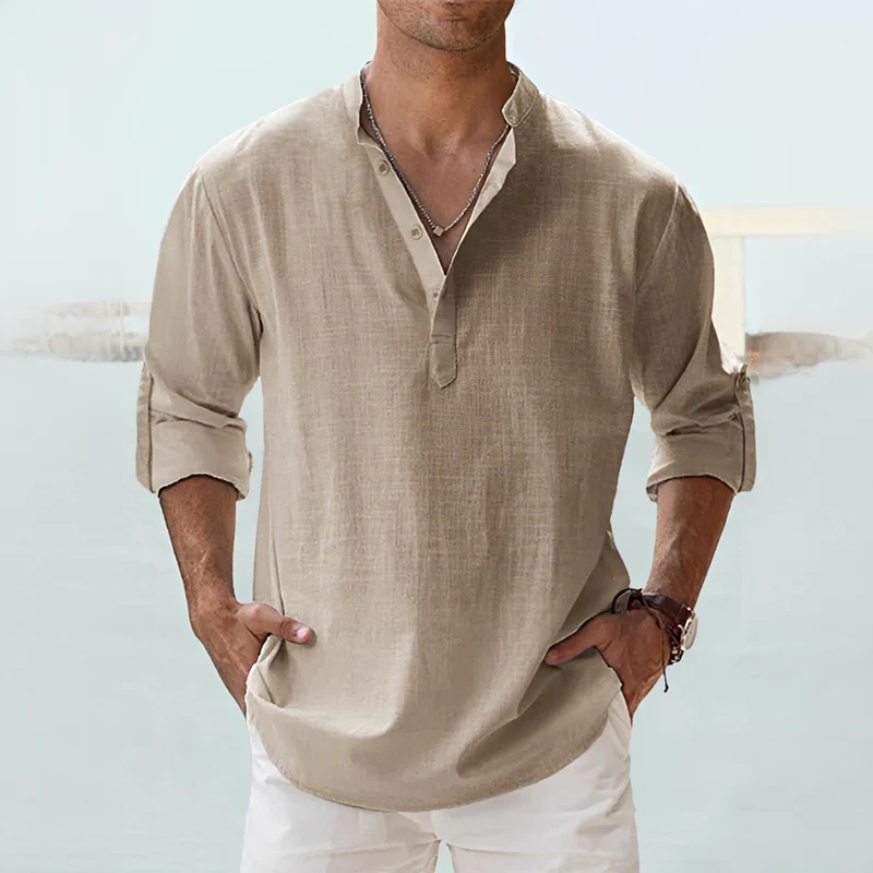 Jasper | Chemise Homme Été Moderne – Chemise Tendance Slim pour Sorties 2026