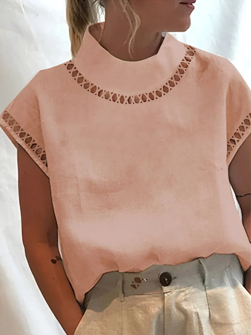 Nannie | Haut Femme Élégant avec Découpe – Top Tendance pour Sorties & Soirées 2026