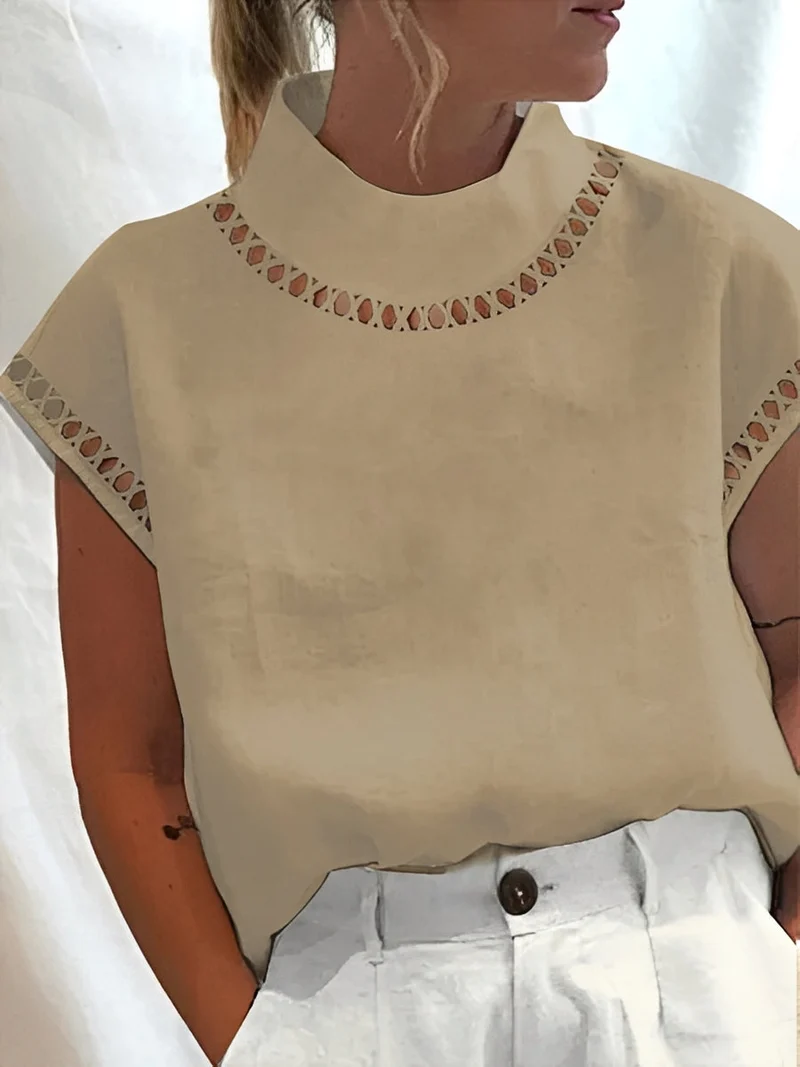Nannie | Haut Femme Élégant avec Découpe – Top Tendance pour Sorties & Soirées 2026