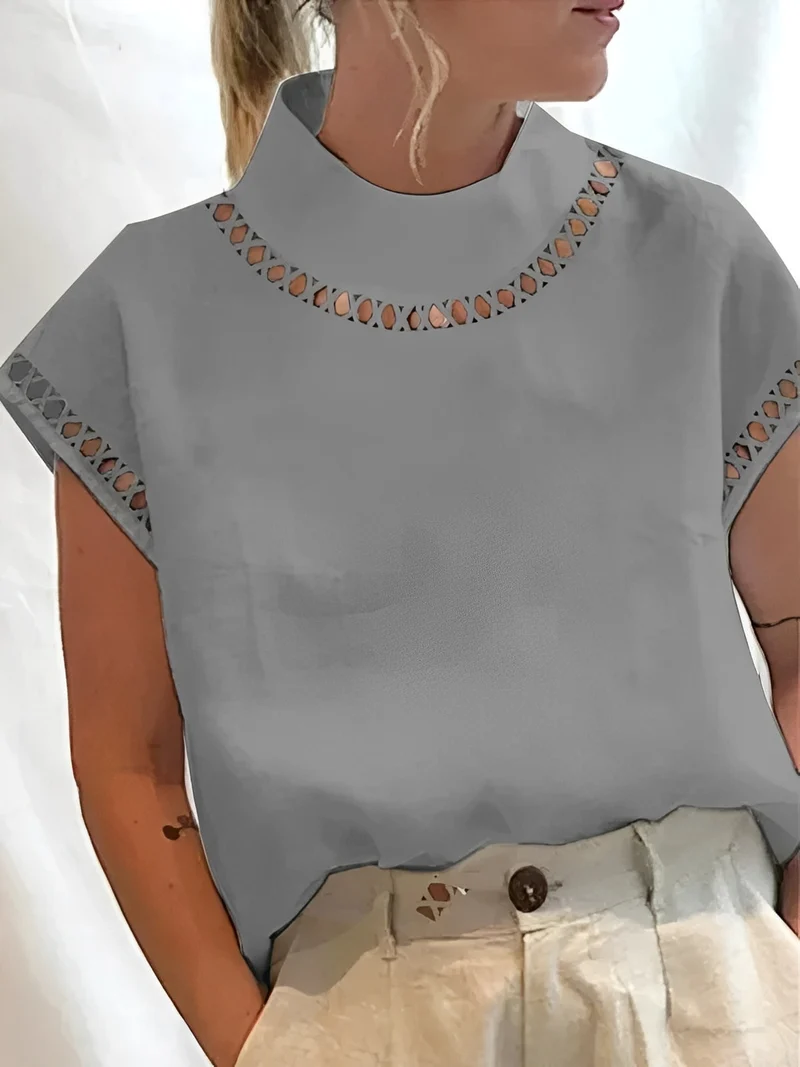 Nannie | Haut Femme Élégant avec Découpe – Top Tendance pour Sorties & Soirées 2026
