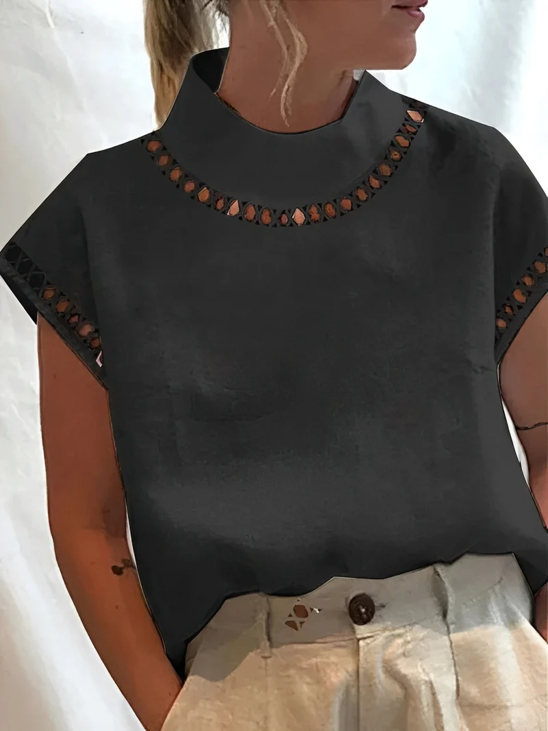 Nannie | Haut Femme Élégant avec Découpe – Top Tendance pour Sorties & Soirées 2026