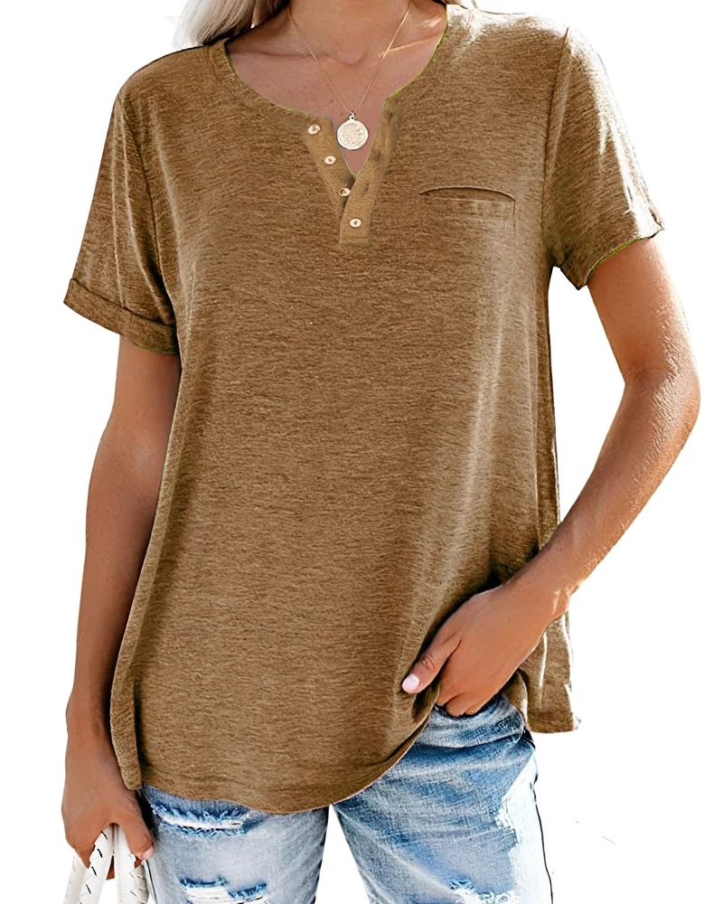 Alyssa | Chemise Femme Décontractée Ample – Chemise Oversize Quotidien 2026