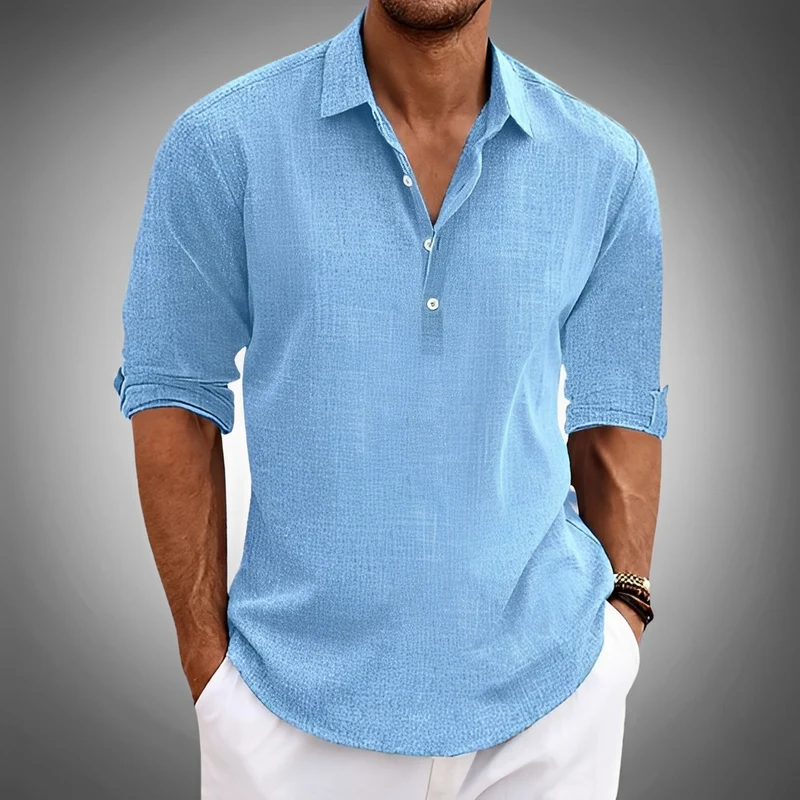 Edrian | Chemise Homme Estivale Classique – Chemise Intemporelle Vacances 2026