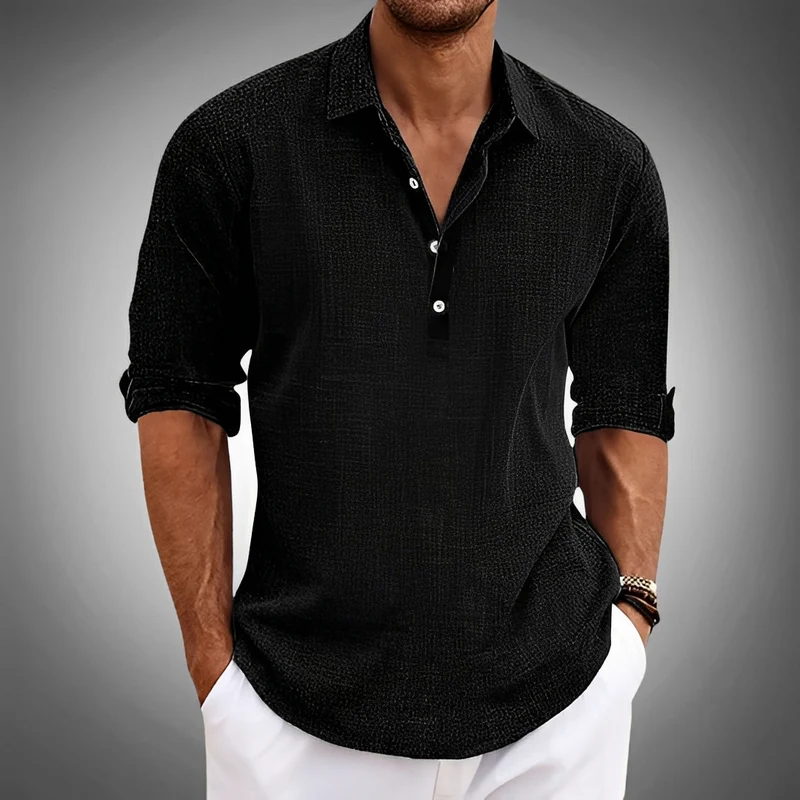 Edrian | Chemise Homme Estivale Classique – Chemise Intemporelle Vacances 2026