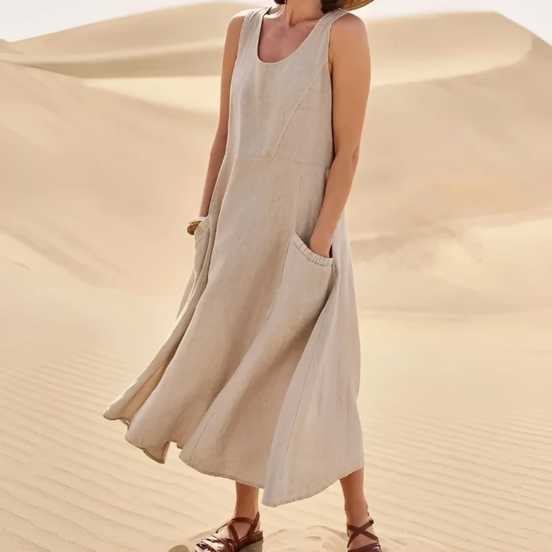Celestina | Robe Femme Été Contemporaine – Robe Élégante Simple pour Saison 2026
