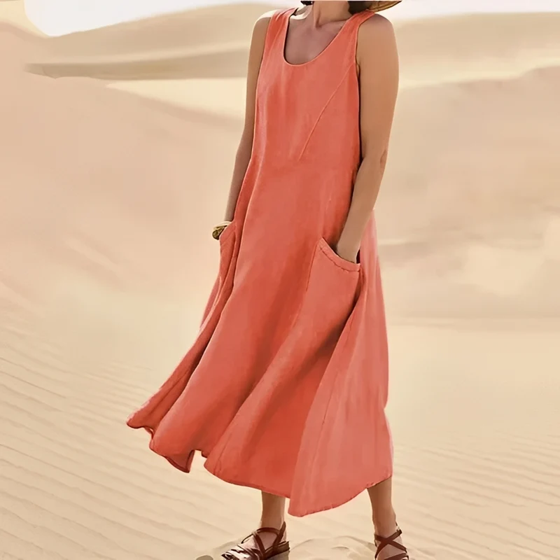 Celestina | Robe Femme Été Contemporaine – Robe Élégante Simple pour Saison 2026