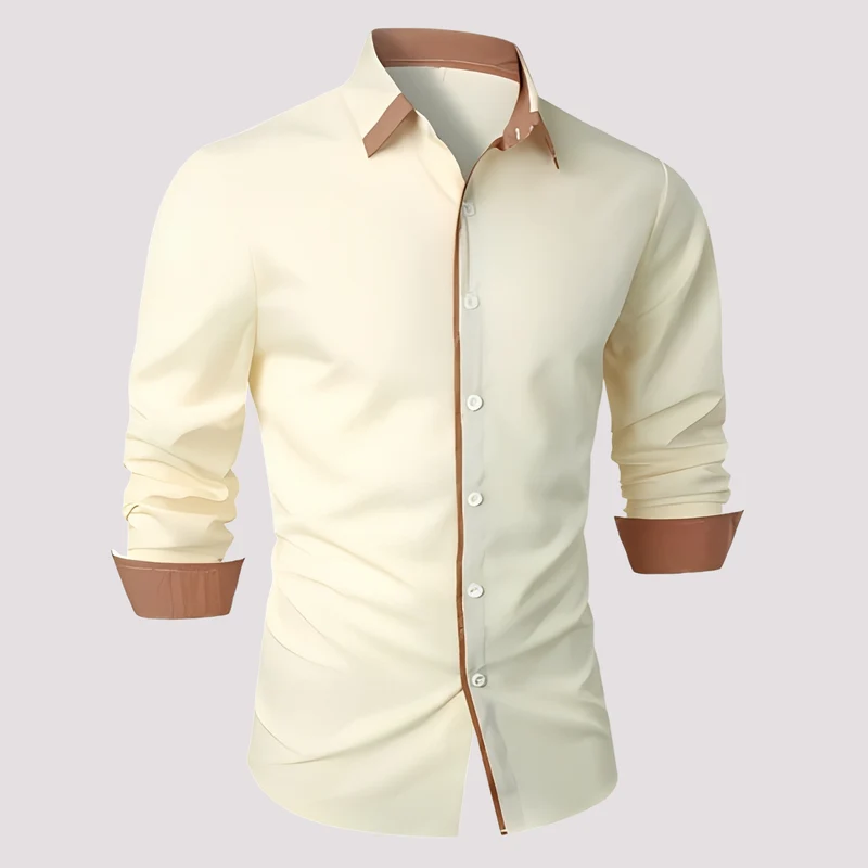 Samuel | Surchemise Homme Élégante Manches Longues – Overshirt Tendance 2026