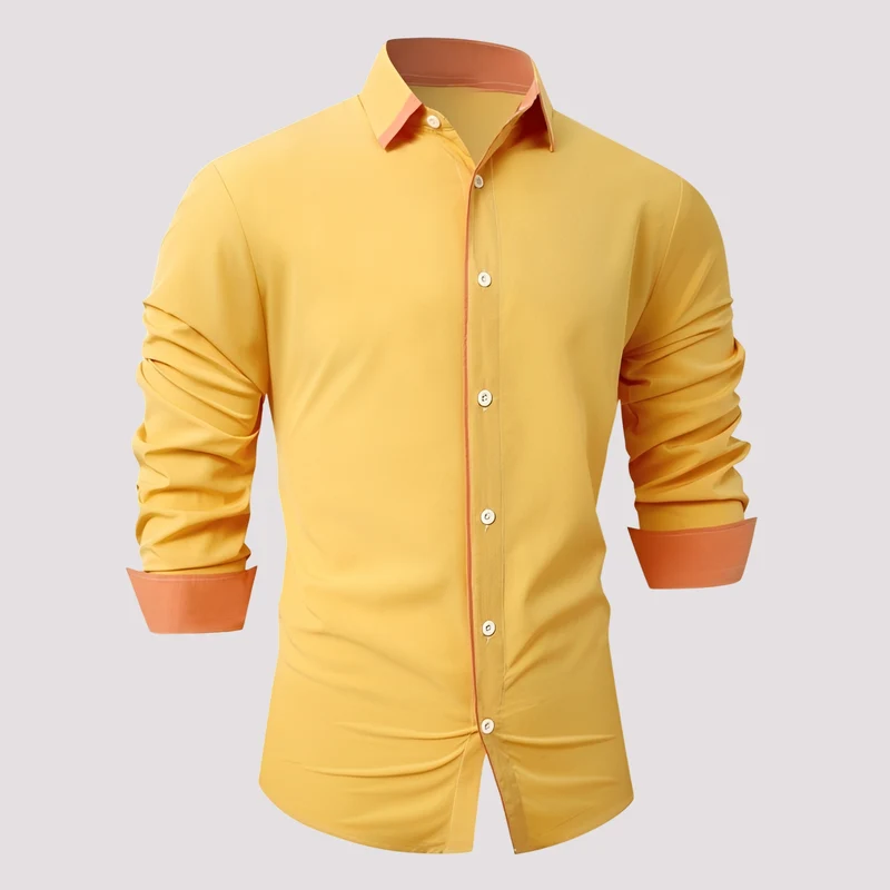Samuel | Surchemise Homme Élégante Manches Longues – Overshirt Tendance 2026