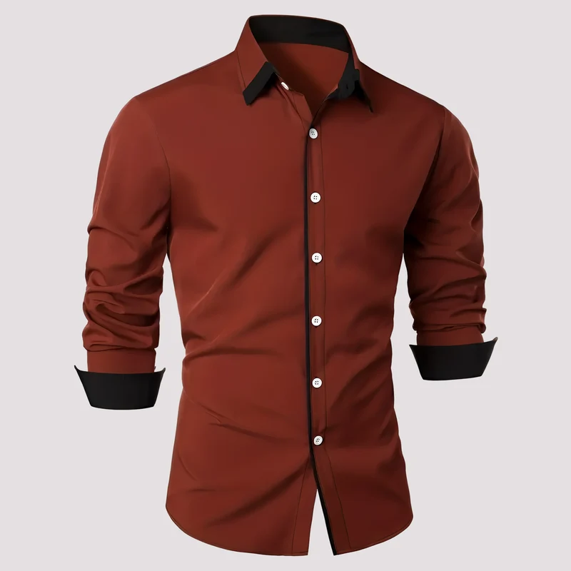 Samuel | Surchemise Homme Élégante Manches Longues – Overshirt Tendance 2026