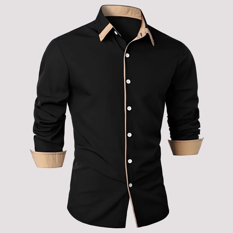 Samuel | Surchemise Homme Élégante Manches Longues – Overshirt Tendance 2026