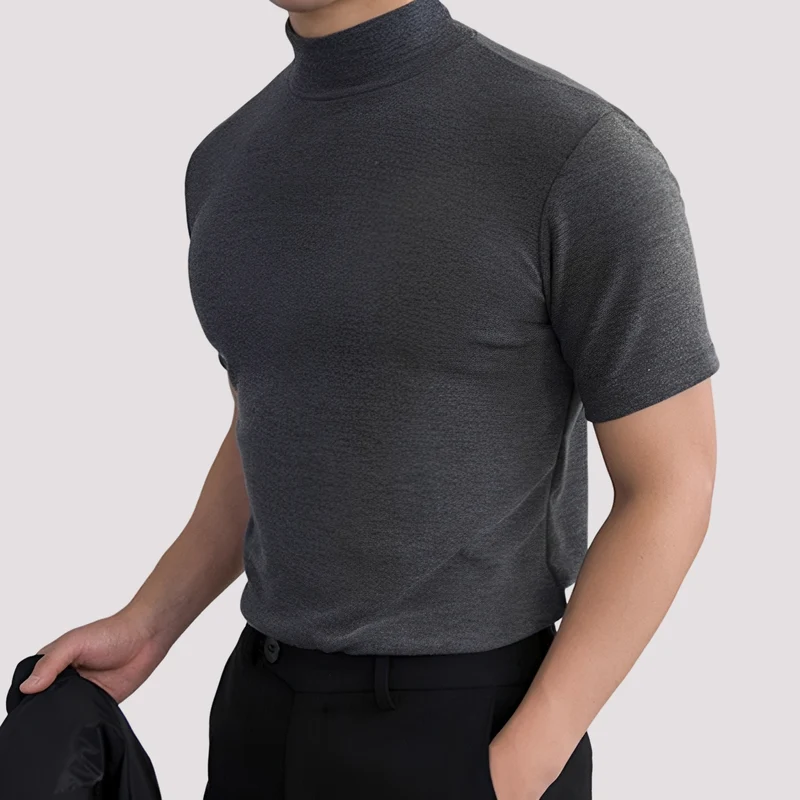 Alfie | T-Shirt Homme Décontracté Ajusté – T-Shirt Slim Tendance Quotidien 2026