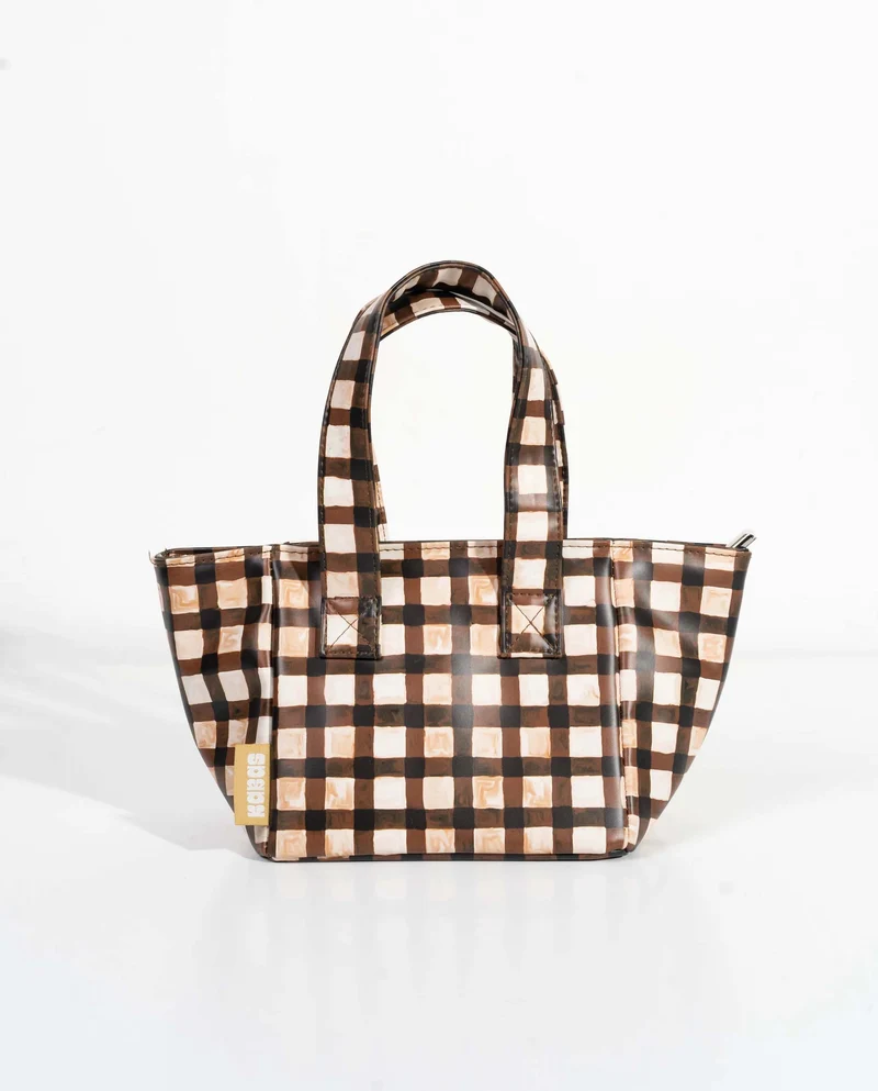 Mini sac cabas imperméable et recyclé