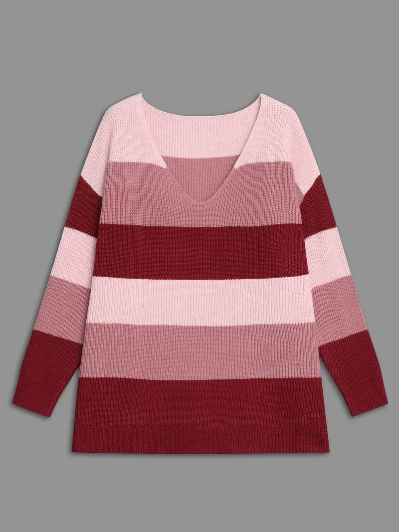 Supersoft Essentials Color Block Drop Shoulder Pullover