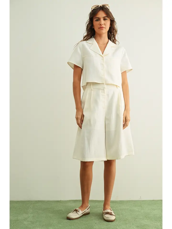Eria Rayon Knee Length Trouser