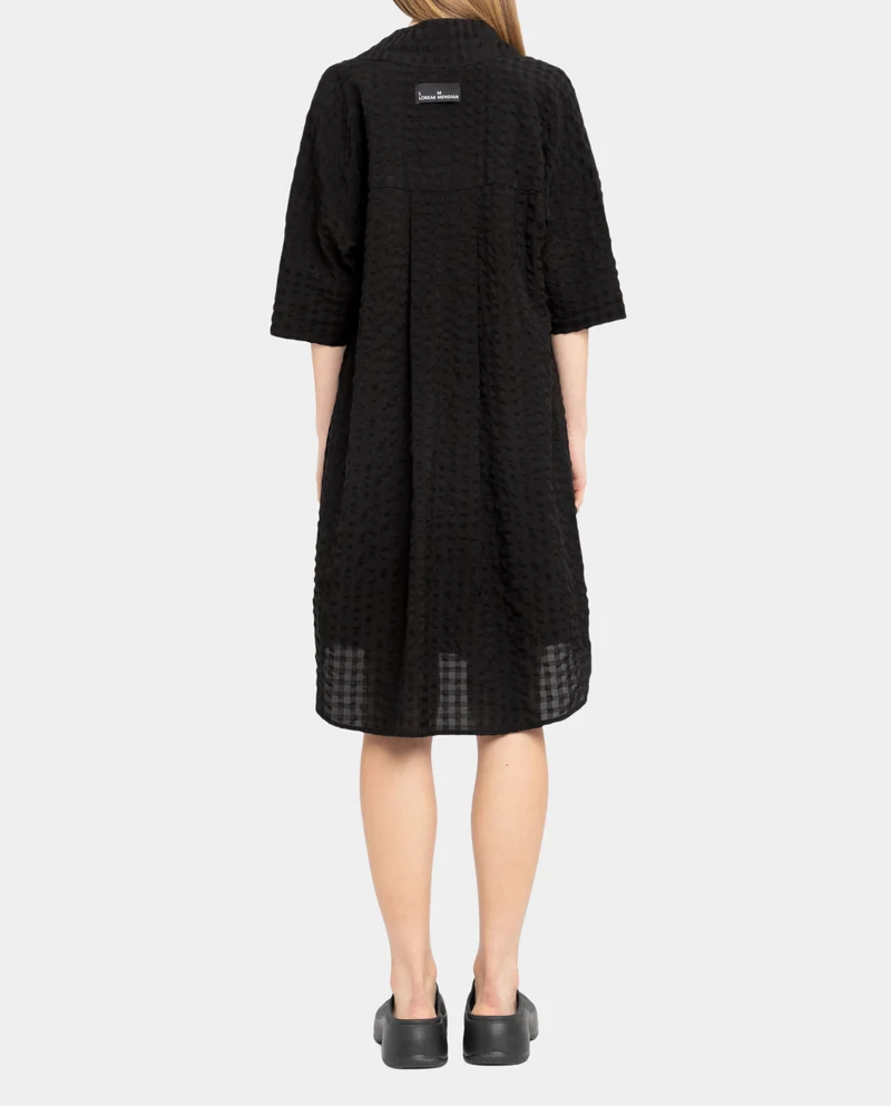Robe en coton bio gauffré