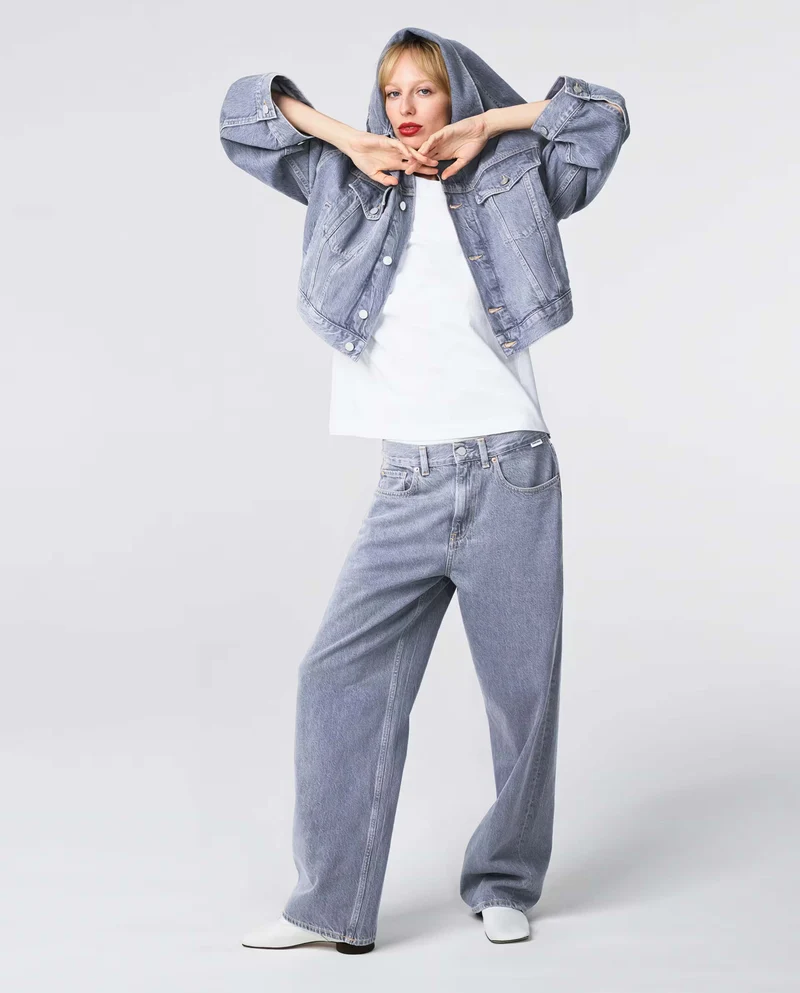 Jean baggy en coton bio