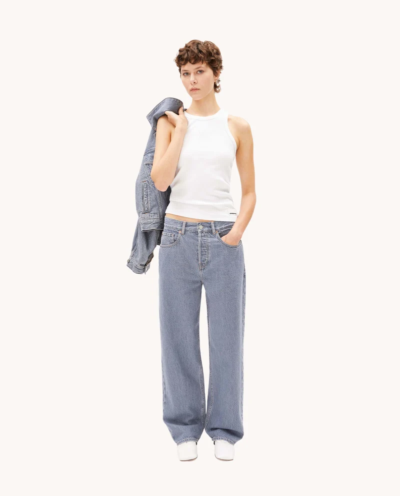 Jean baggy en coton bio