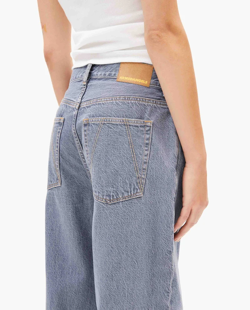 Jean baggy en coton bio