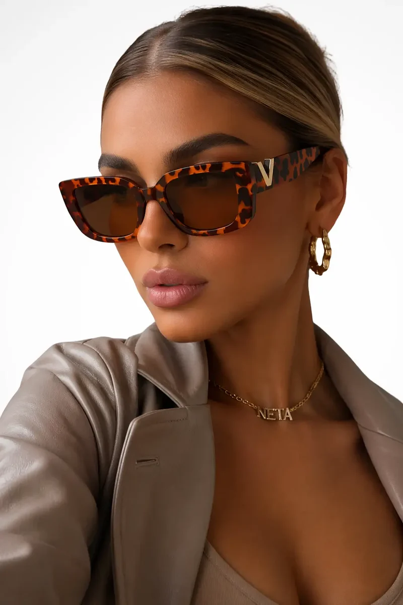 Women's Bold Cat Eye Sunglasses | Chic Chunky Frame Design | Stylish Summer Accessory