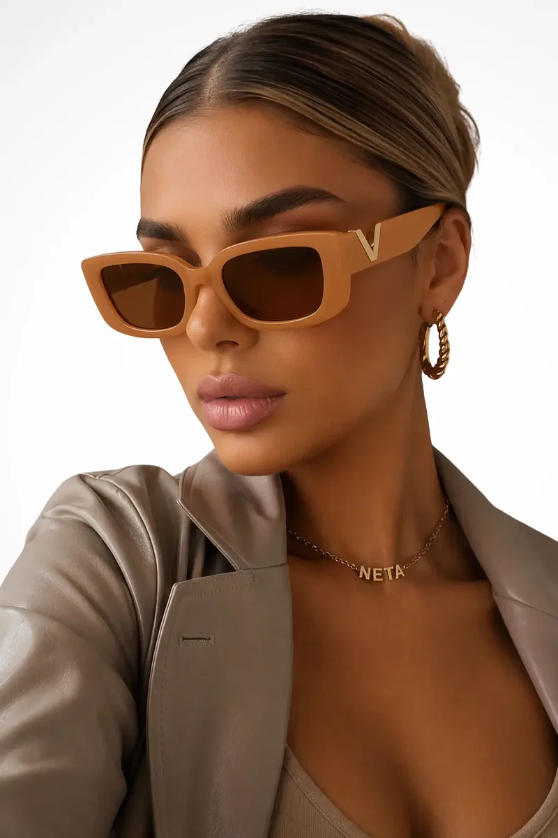 Women's Bold Cat Eye Sunglasses | Chic Chunky Frame Design | Stylish Summer Accessory