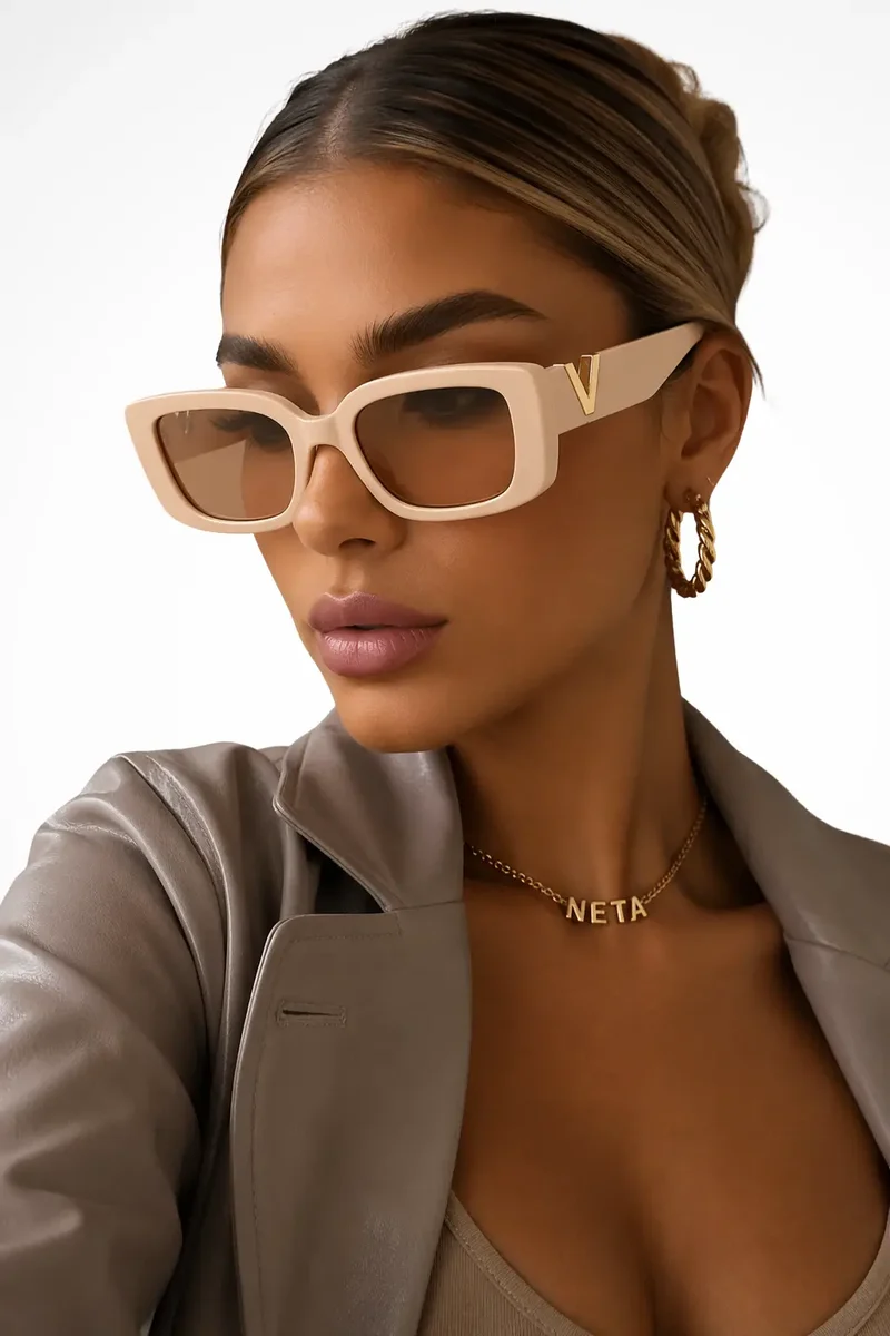 Women's Bold Cat Eye Sunglasses | Chic Chunky Frame Design | Stylish Summer Accessory