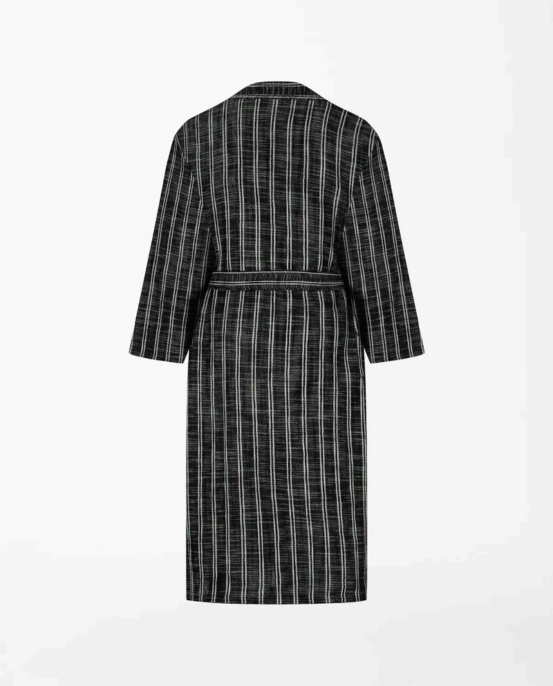 Peignoir long en coton bio