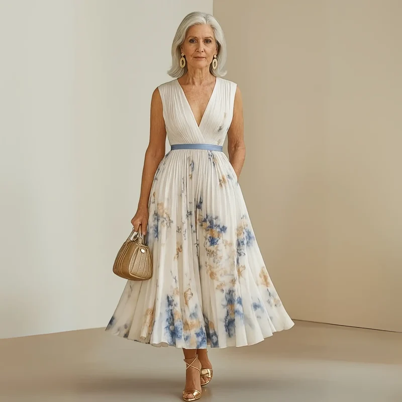Women's Lightweight Viscose Maxi Dress | Breezy Flowy Summer Style
