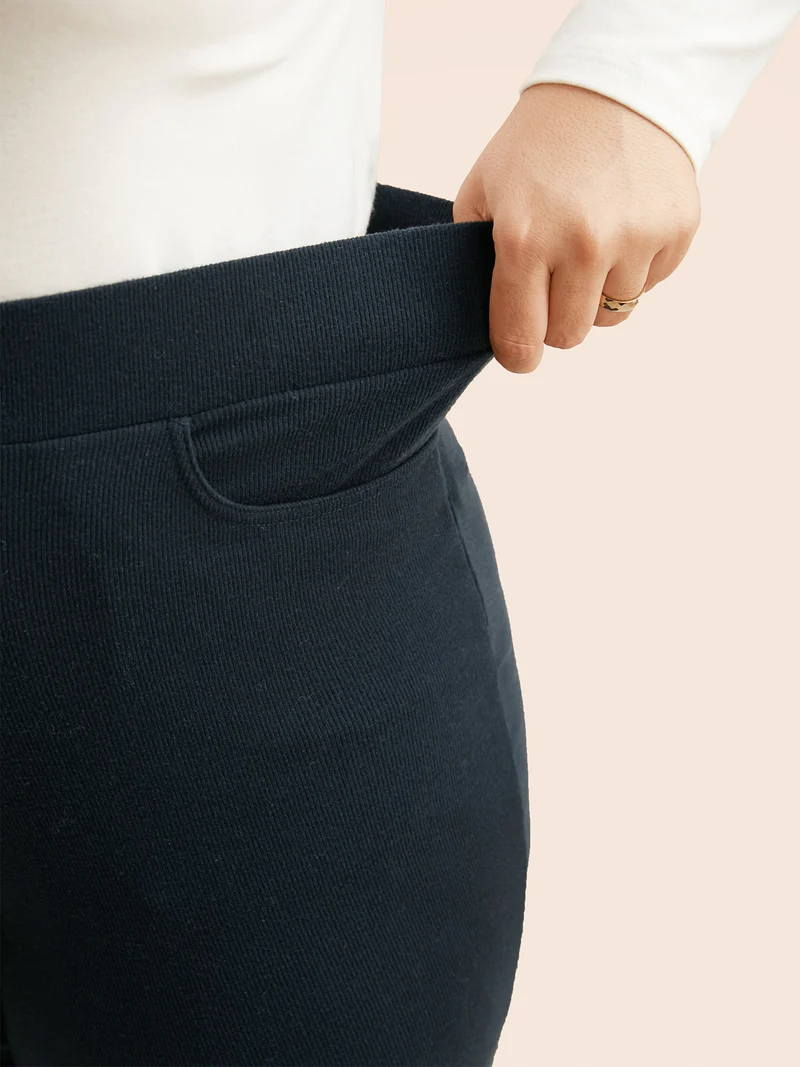 Supersoft Essentials Elastic Waist Flared Leggings