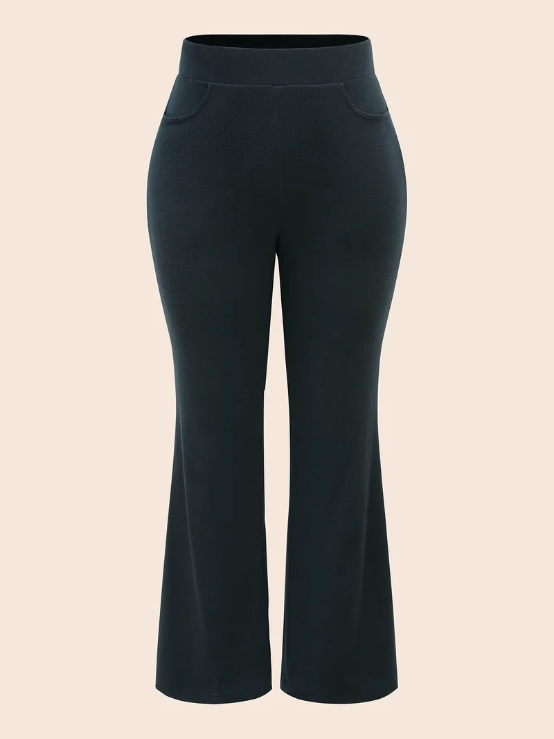 Supersoft Essentials Elastic Waist Flared Leggings