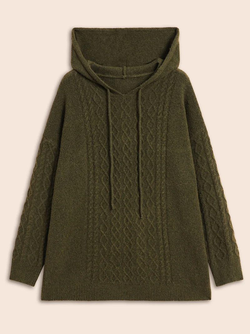 Airy Cozy Hooded Pullover