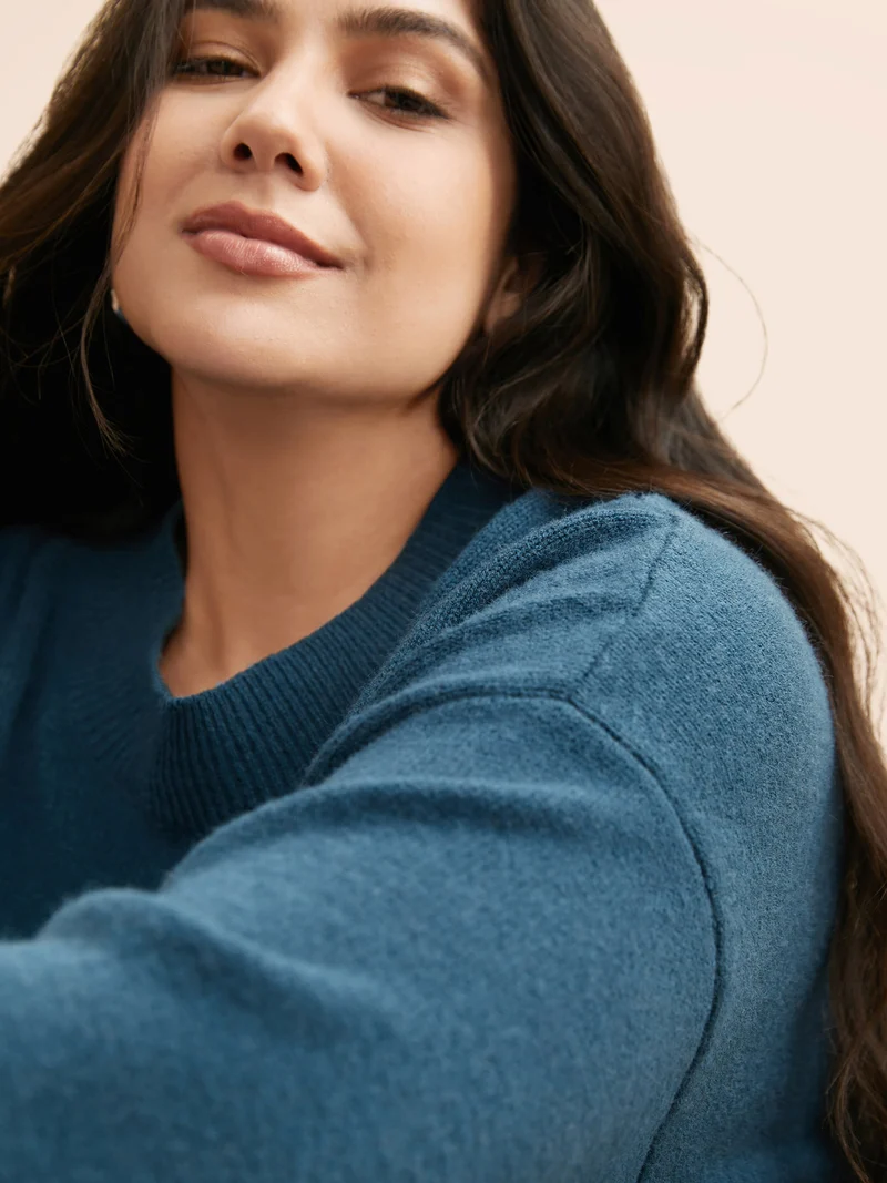 Supersoft Essentials Split Wool Pullover
