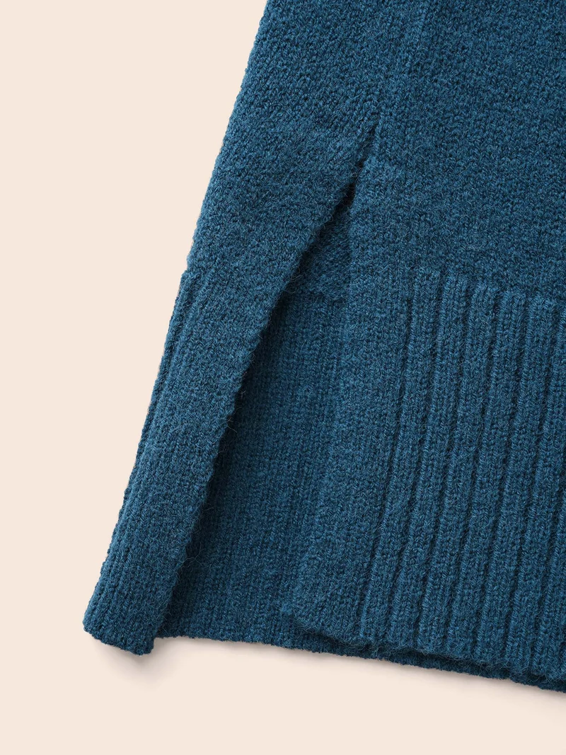 Supersoft Essentials Split Wool Pullover
