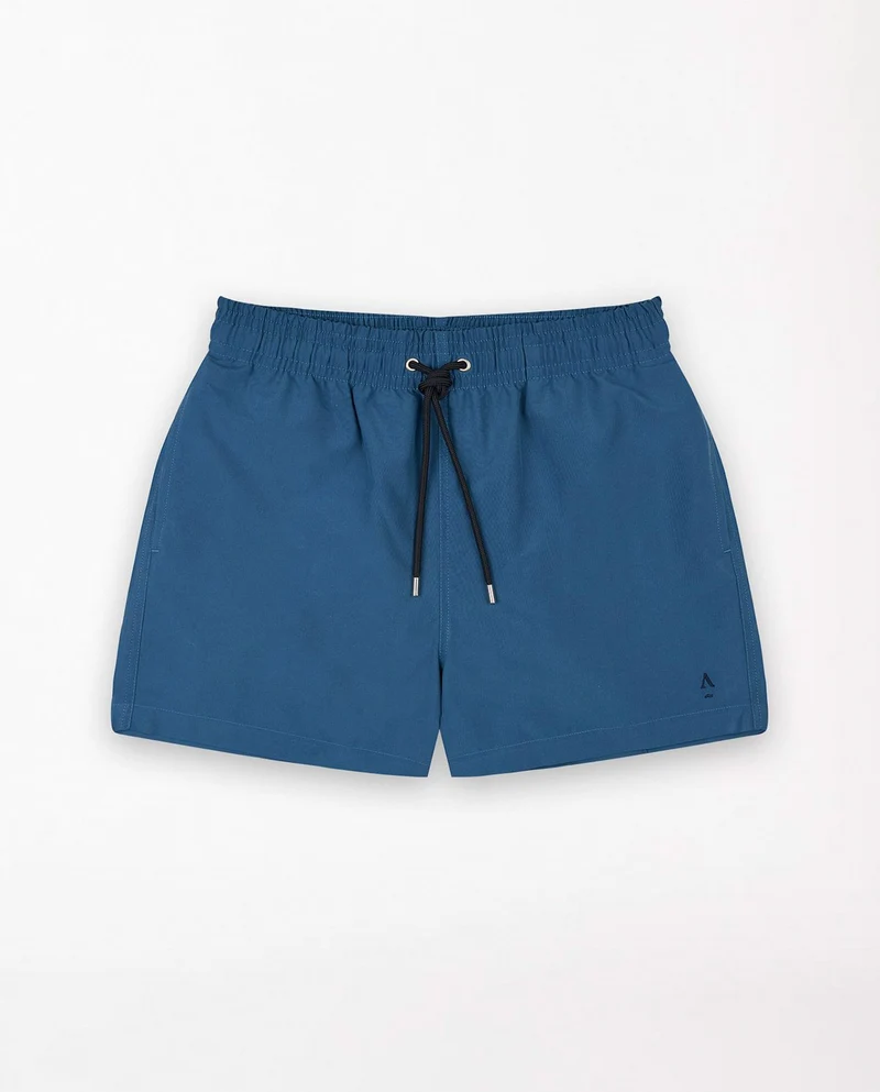 Short de bain uni recyclé
