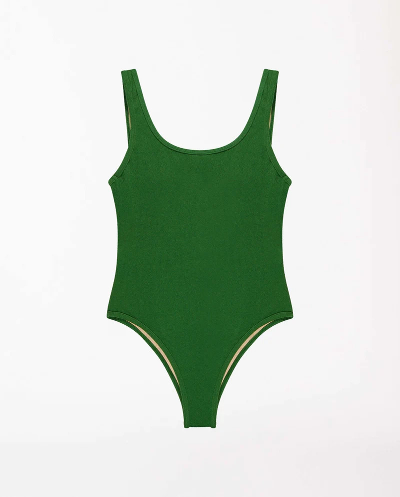 Maillot une pièce en éponge recyclé