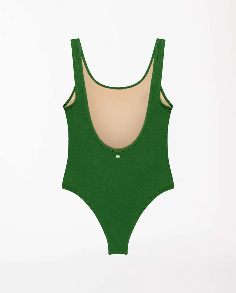 Maillot une pièce en éponge recyclé