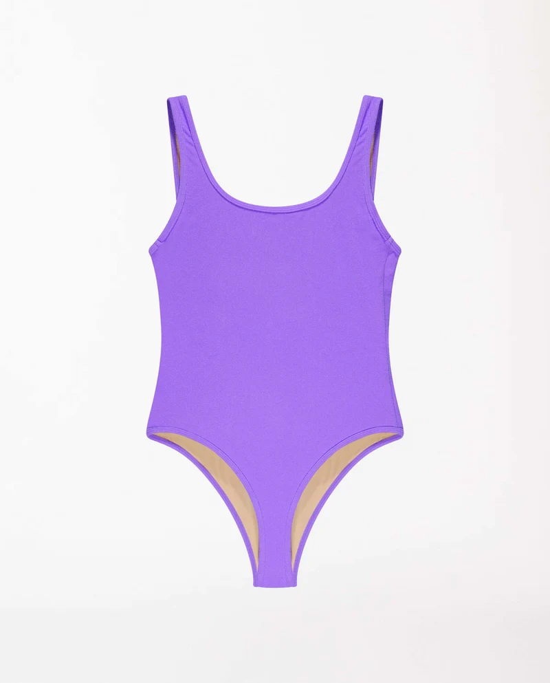 Maillot une pièce en éponge recyclé