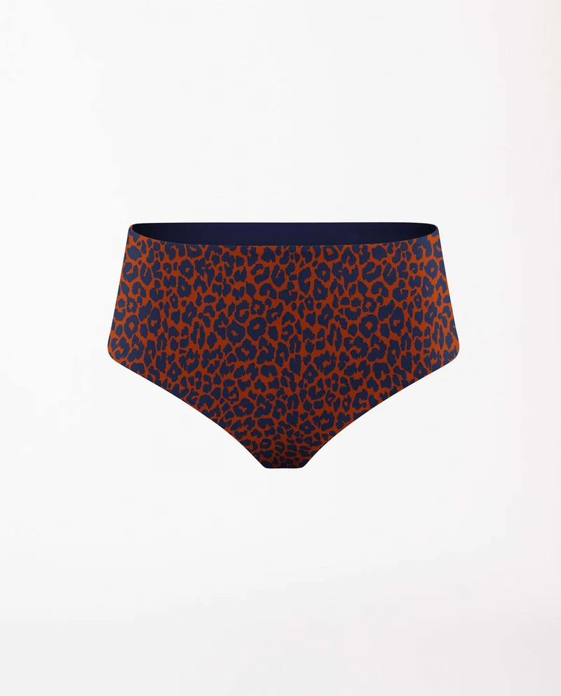 Bas de maillot taille haute recyclé