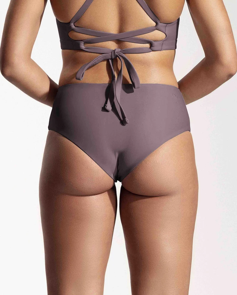 Bas de maillot taille haute recyclé