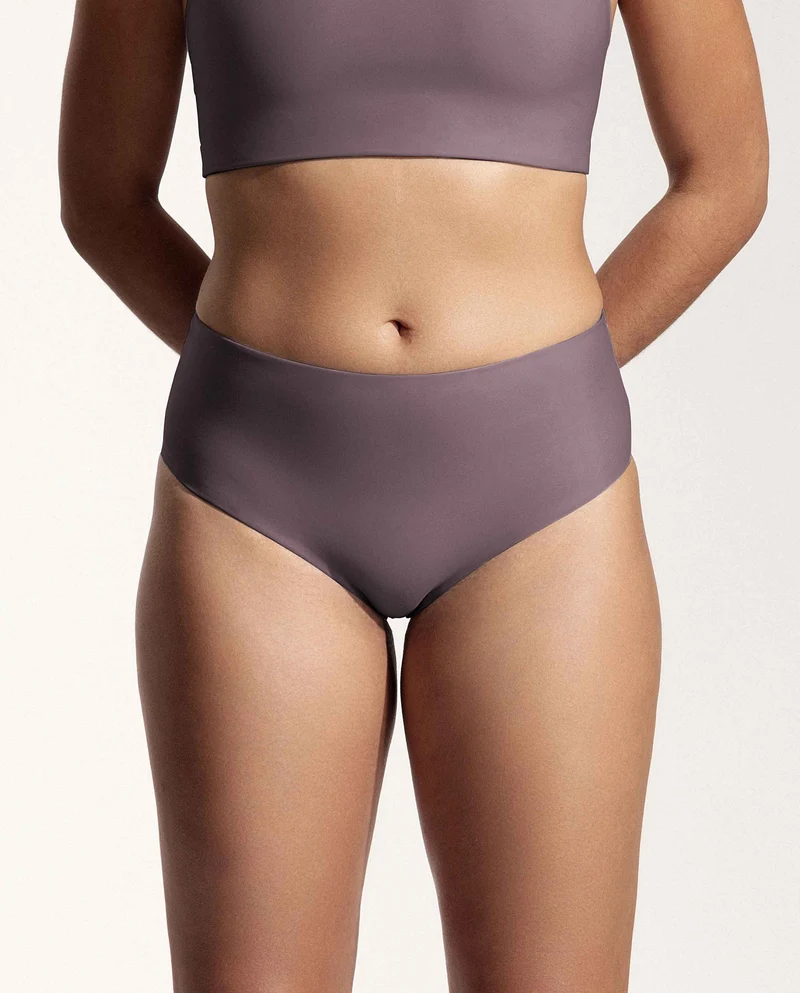 Bas de maillot taille haute recyclé