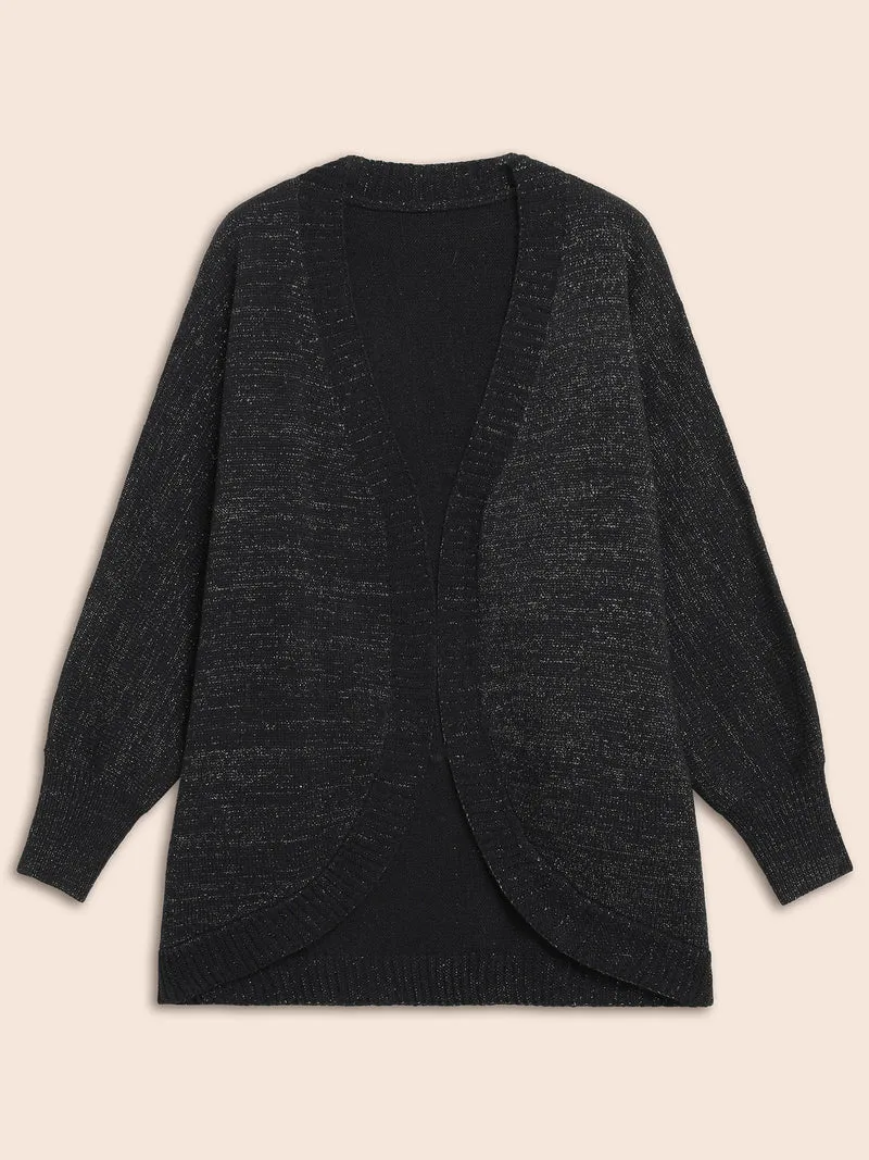 Kimono Collar Luxe Dolman Sleeve Cardigan